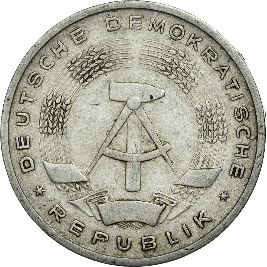 Coin, GERMAN-DEMOCRATIC REPUBLIC, Mark, 1956, Berlin, EF(40-45), Aluminum, KM:13