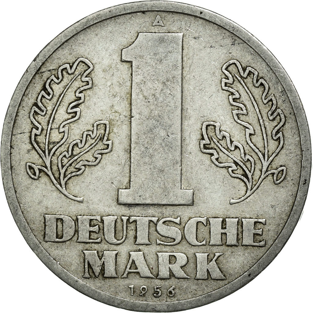 Coin, GERMAN-DEMOCRATIC REPUBLIC, Mark, 1956, Berlin, EF(40-45), Aluminum, KM:13