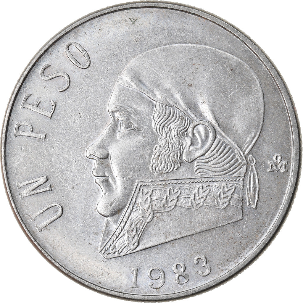 Monnaie, Mexique, Peso, 1983, Mexico City, TTB, Copper-nickel, KM:460