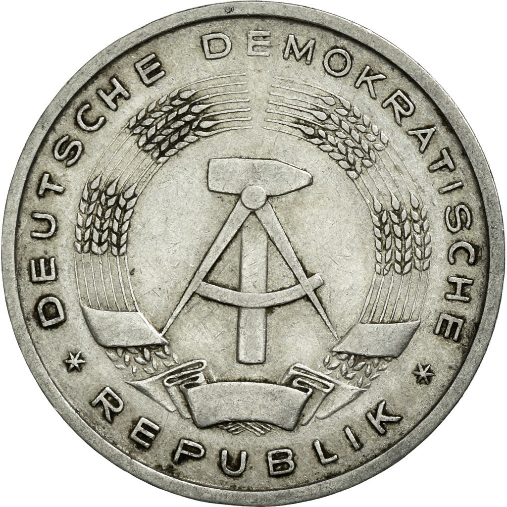 Coin, GERMAN-DEMOCRATIC REPUBLIC, Mark, 1956, Berlin, EF(40-45), Aluminum, KM:13