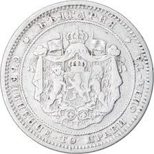 Coin, Bulgaria, Alexander  I, 2 Leva, 1882, AU(55-58), Silver, KM:5