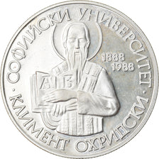 Coin, Bulgaria, 2 Leva, 1988, AU(55-58), Copper-nickel, KM:165