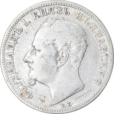 Coin, Bulgaria, Ferdinand I, 2 Leva, 1891, Kormoczbanya, Hungary, EF(40-45)