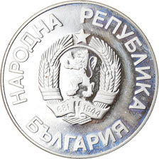 Coin, Bulgaria, 2 Leva, 1987, AU(55-58), Copper-nickel, KM:159