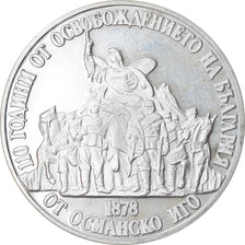 Coin, Bulgaria, 20 Leva, 1988, AU(55-58), Silver, KM:172