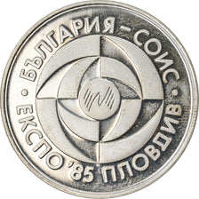 Coin, Bulgaria, 5 Leva, 1985, EF(40-45), Copper-nickel, KM:154