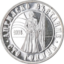 Monnaie, Bulgarie, 5 Leva, 1976, SUP, Argent, KM:97