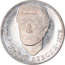 Monnaie, Bulgarie, 5 Leva, 1973, TTB, Argent, KM:82