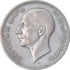 Coin, Bulgaria, 50 Leva, 1934, Royal Mint, EF(40-45), Silver, KM:44