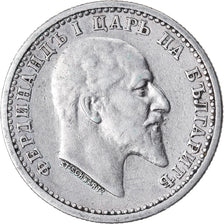 Coin, Bulgaria, 50 Stotinki, 1910, EF(40-45), Silver, KM:27