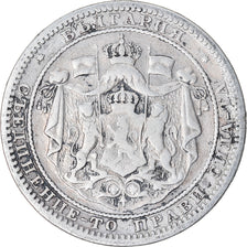 Coin, Bulgaria, Alexander  I, Lev, 1882, EF(40-45), Silver, KM:4