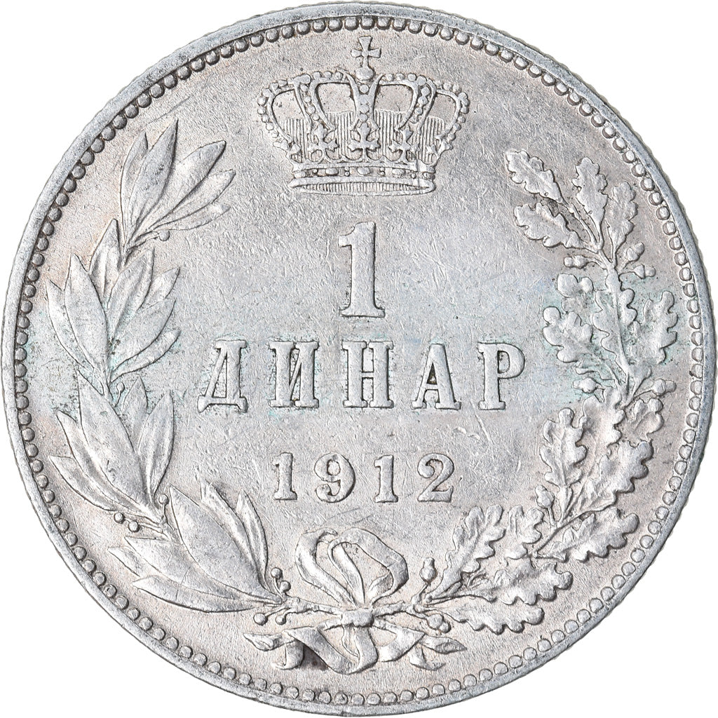 Münze, Bulgarien, Lev, 1912, SS, Silber, KM:31