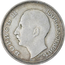 Moeda, Bulgária, 100 Leva, 1930, Budapest, Hungary, EF(40-45), Prata, KM:43
