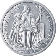 Monnaie, French Polynesia, Franc, 2002, Paris, TTB+, Aluminium, KM:11