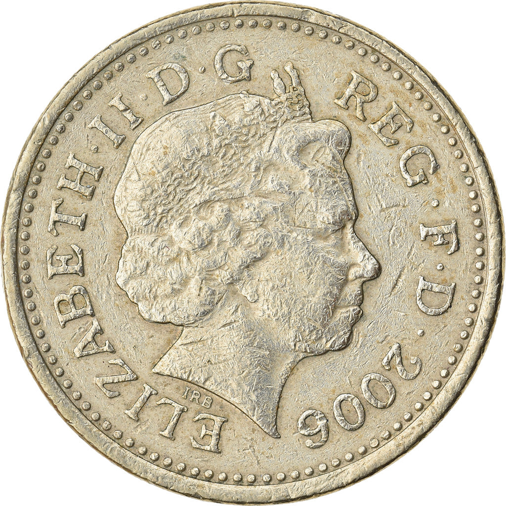 Coin, Great Britain, Elizabeth II, Pound, 2006, British Royal Mint, EF(40-45)