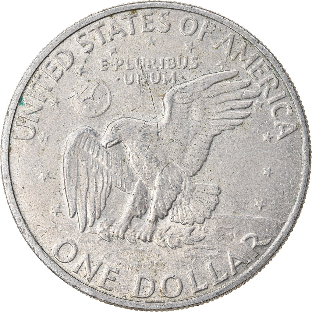 Coin, United States, Eisenhower Dollar, Dollar, 1972, U.S. Mint, Philadelphia