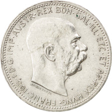 AUSTRIA, Corona, 1916, KM #2820, AU(50-53), Silver, 4.96