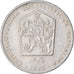 Moneta, Czechosłowacja, 2 Koruny, 1972, Santiago, EF(40-45), Miedź-Nikiel