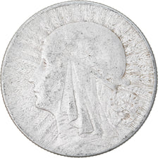 Coin, Poland, 5 Zlotych, 1933, Warsaw, EF(40-45), Silver, KM:21
