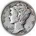 Moneta, Stati Uniti, Mercury Dime, Dime, 1942, U.S. Mint, San Francisco, BB