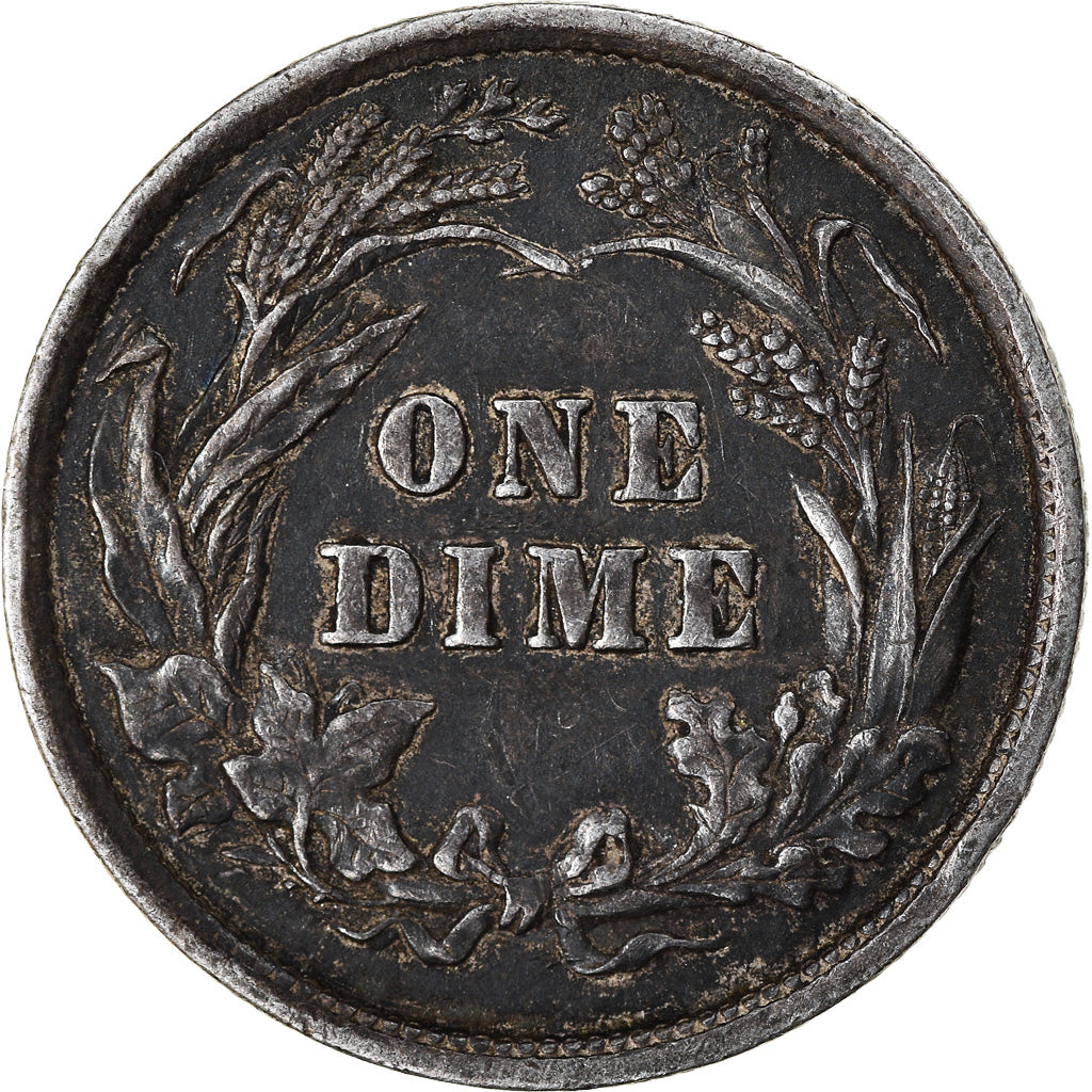 Münze, Vereinigte Staaten, Barber Dime, Dime, 1893, U.S. Mint, Philadelphia