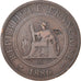 Coin, FRENCH INDO-CHINA, Cent, 1886, Paris, EF(40-45), Bronze, KM:1