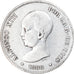 Coin, Spain, Alfonso XIII, 5 Pesetas, 1888, Madrid, EF(40-45), Silver, KM:689