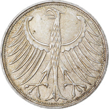 Münze, Bundesrepublik Deutschland, 5 Mark, 1965, Stuttgart, SS, Silber