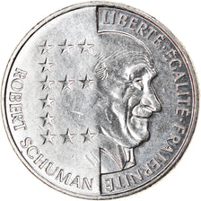 Moneta, Francja, Schumann, 10 Francs, 1986, Paris, EF(40-45), Nikiel, KM:958