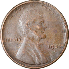 Coin, United States, Lincoln Cent, Cent, 1923, U.S. Mint, San Francisco