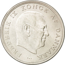 DENMARK, 5 Kroner, 1964, Copenhagen, KM #854, MS(60-62), Silver, 33, 17.09