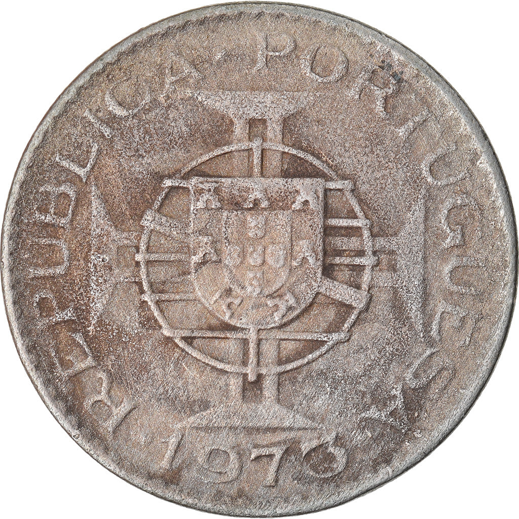 Munten, Mozambique, 2-1/2 Escudos, 1973, FR, Copper-nickel, KM:78