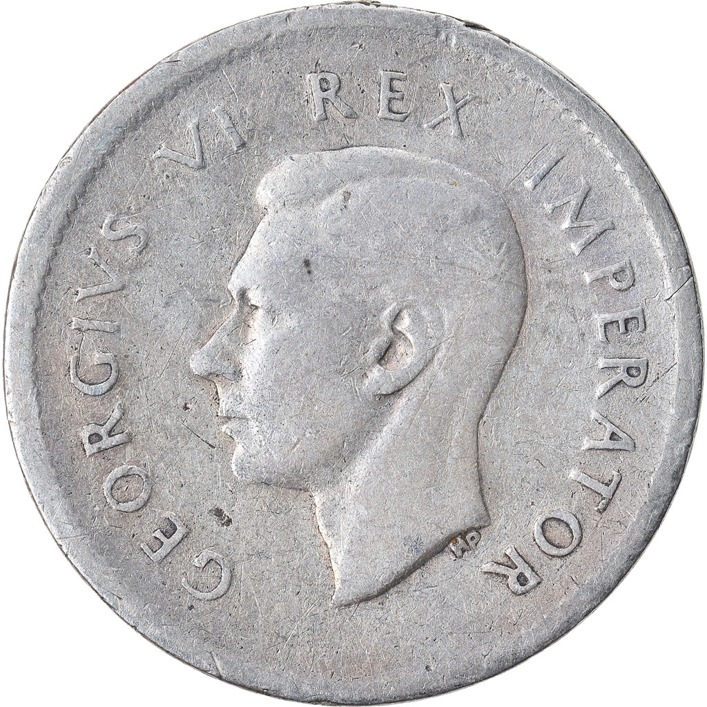 Monnaie, Afrique du Sud, George VI, 3 Pence, 1937, TTB, Argent, KM:26