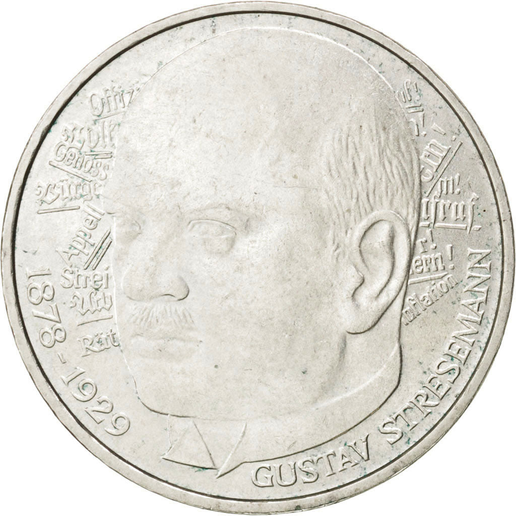 GERMANY - FEDERAL REPUBLIC, 5 Mark, 1978, Munich, KM #147, AU(55-58), Silver,...