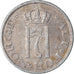 Coin, Norway, Haakon VII, 10 Öre, 1917, EF(40-45), Silver, KM:372