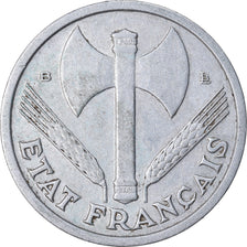 Coin, France, Bazor, Franc, 1944, Rouen, EF(40-45), Aluminum, KM:902.2