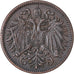Moneta, Austria, Franz Joseph I, 2 Heller, 1902, BB, Bronzo, KM:2801