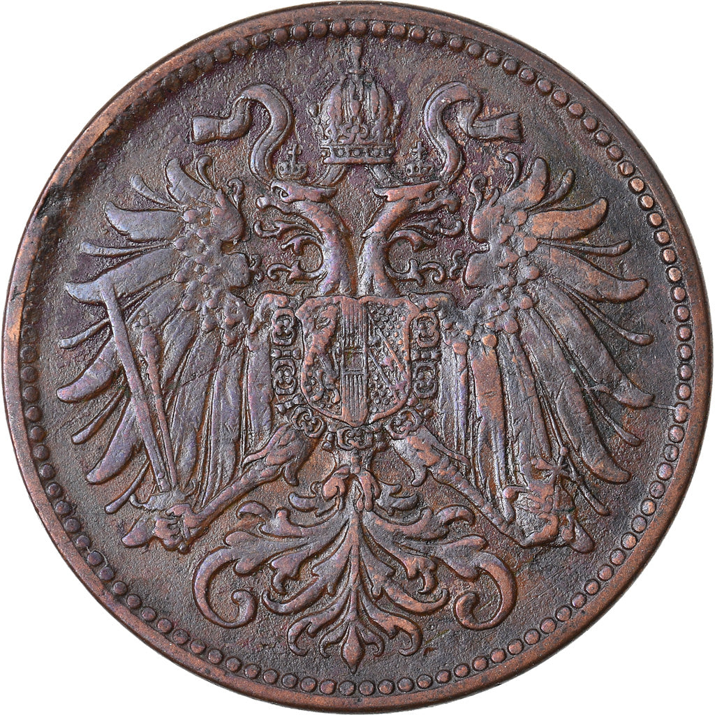 Moneta, Austria, Franz Joseph I, 2 Heller, 1903, EF(40-45), Bronze, KM:2801