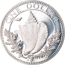 Coin, Bahamas, Elizabeth II, Dollar, 1974, Franklin Mint, U.S.A., MS(65-70)