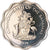 Moeda, Baamas, Elizabeth II, 10 Cents, 1974, Franklin Mint, U.S.A., MS(65-70)