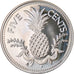 Coin, Bahamas, Elizabeth II, 5 Cents, 1974, Franklin Mint, U.S.A., MS(65-70)