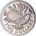 Coin, Barbados, 2 Dollars, 1973, Franklin Mint, MS(65-70), Copper-nickel, KM:15