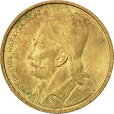 GREECE, 2 Drachmai, 1976, KM #117, MS(60-62), Nickel-Brass, 24, 6.04