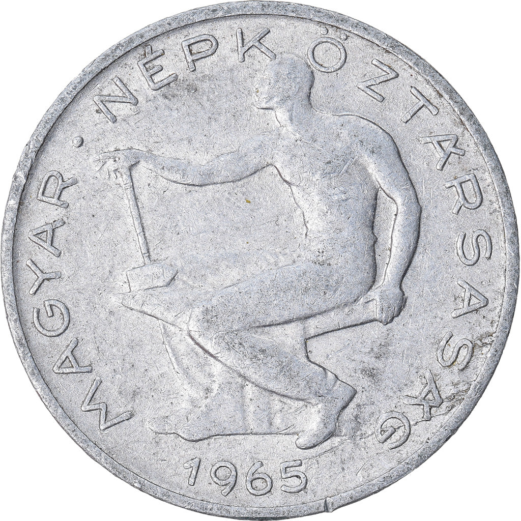 Monnaie, Hongrie, 50 Fillér, 1965, Budapest, TTB, Aluminium, KM:551