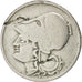 GREECE, 2 Drachmai, 1926, KM #70, VF(30-35), Copper-Nickel, 27, 7.81