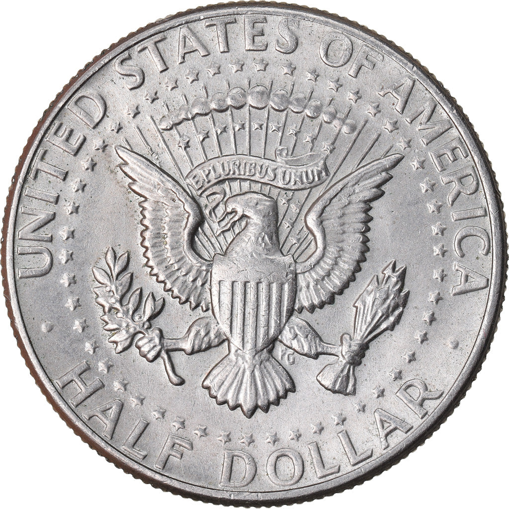 Coin, United States, Kennedy Half Dollar, Half Dollar, 1974, U.S. Mint, Denver