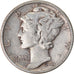 Coin, United States, Mercury Dime, Dime, 1943, U.S. Mint, San Francisco