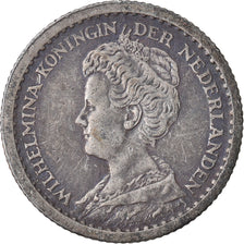Moeda, Países Baixos, Wilhelmina I, 10 Cents, 1912, VF(30-35), Prata, KM:145