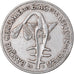 Coin, West African States, 50 Francs, 2001, Paris, EF(40-45), Copper-nickel