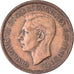Coin, Great Britain, George VI, Farthing, 1938, EF(40-45), Bronze, KM:843
